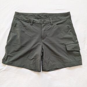 Eddie Bauer, hiking shorts, Green, Size 6